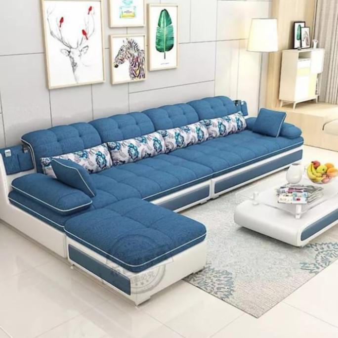 Queen Meubel Sofa L Tamu Minimalis /Sofa L Panjang 299Wjlt3On