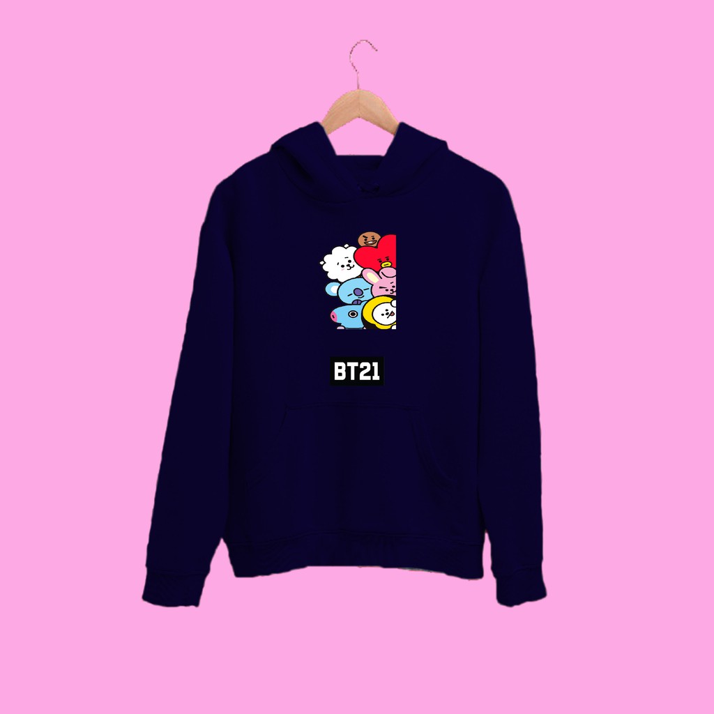 Hoodie bt21 dewasa Hoodie sweater bt21