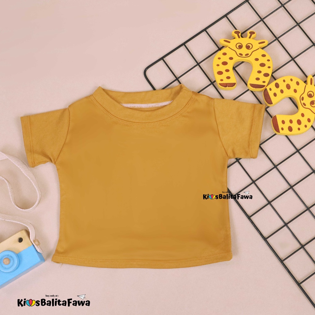 Kaos Isyana Baby New Born / Kaos Isyana Baby New Born / Baju Polos Bayi Anak Perempuan Lengan Pendek