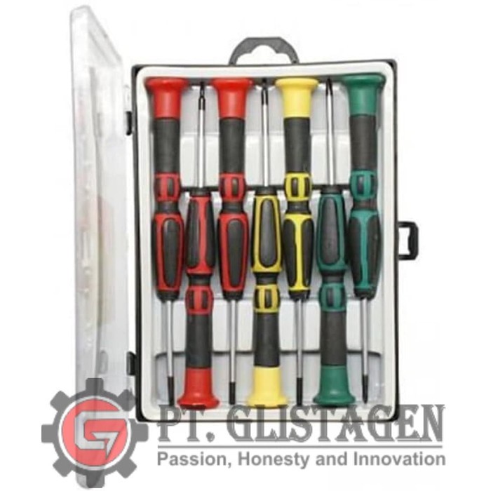 Obeng Jam Set 7Pcs Kenmaster / Obeng Precision Screwdriver Set 7Pcs