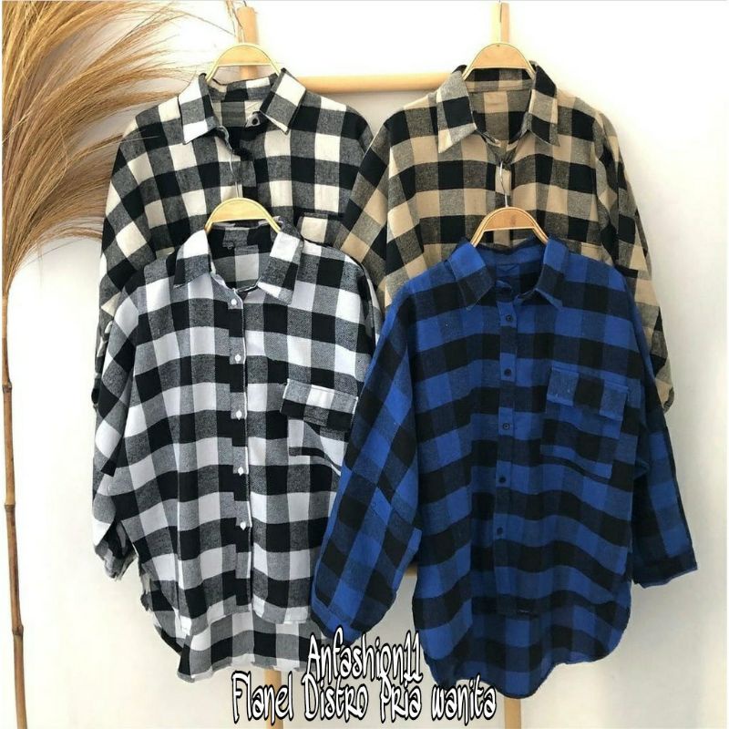 flanel wanita panjang kemeja flannel best seller