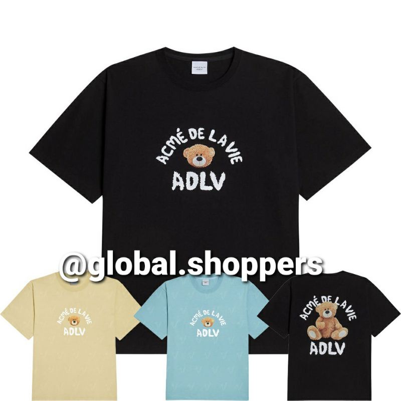 Acmé de La Vie ADLV Teddy Bear Tshirt Original Korea READY
