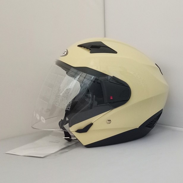 Helm Zeus ZS-611 Ivory Half Face