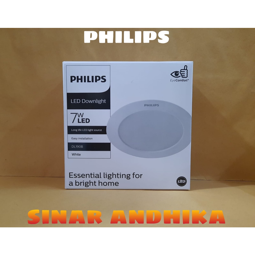 LED DOWNLIGHT 7 WATT PHILIPS DL190B