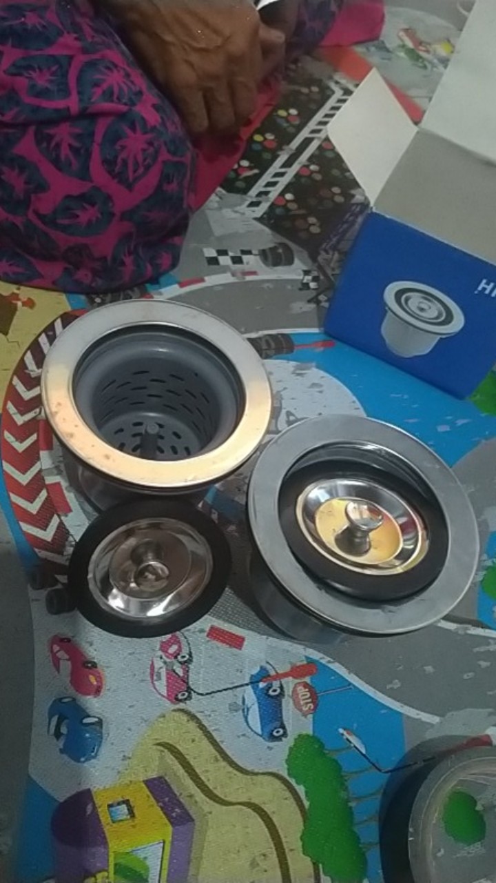 Termurah Afur Keranjang Pvc Plastik Tebal Saringan Bak Cuci Piring Wastafel Plastik Hpp