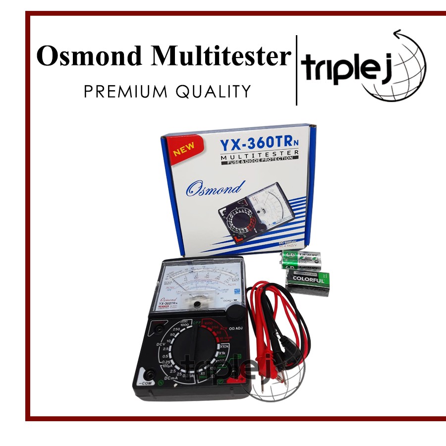 Viper Multitester Osmond YX360TR - Avometer Multimeter
