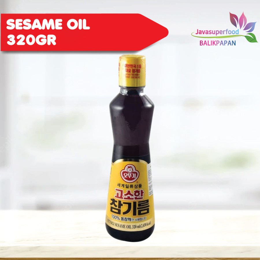 

OTTOGI SESAME OIL 320 ML - MINYAK WIJEN KOREA 100% MURNI