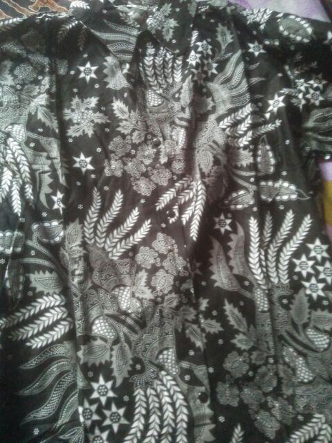 Kemeja Batik Mangar Abu Ter Op