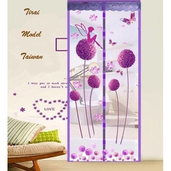 DS- Tirai Magnet Anti Nyamuk Tebal