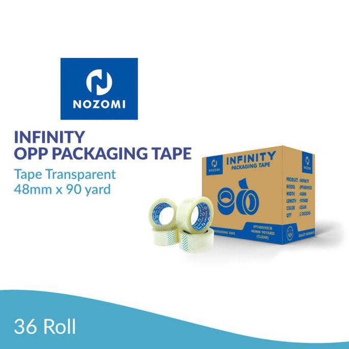 

Trendy Grosir Lakban Bening 48Mm X 90 Yard Nozomi Infinity 3 Lusin 36 Leovivi96Out