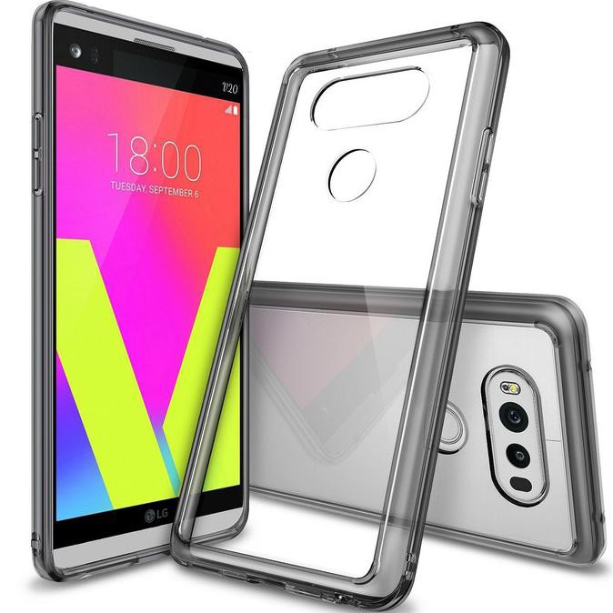 CASING RINGKE FUSION LG V20 , HARDCASE LG V20 2016 RINGKE FUSION ORI - Clear PROMO