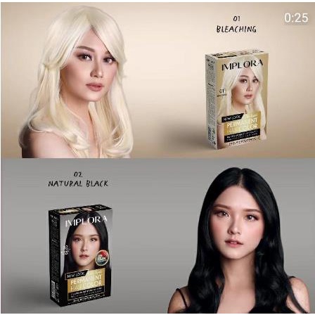 * NCC * Implora Semir Rambut Permanent Hair Color Long Lasting