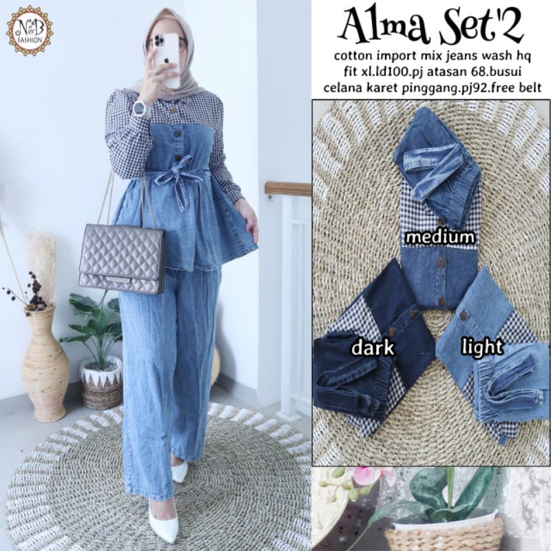 ALMA SET #2 ORI N&B FASHION