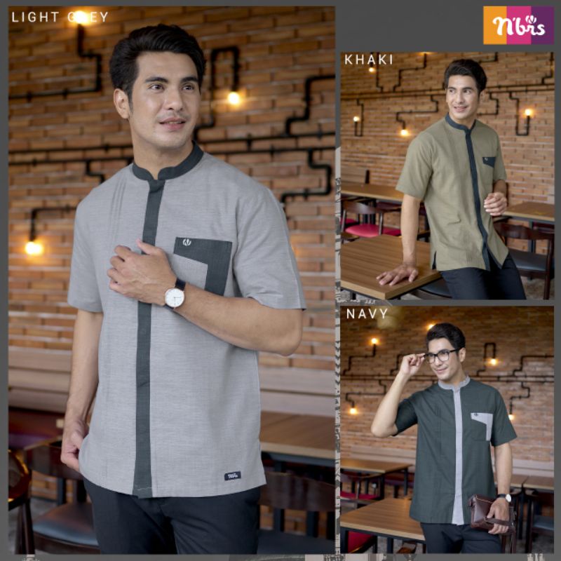 [COD] BAJU KOKO PRIA TERBARU 2021 / KOKO NIBRAS NK 086 NK86 / KOKO SIMPLE ELEGAN / KOKO SERAGAM / SE