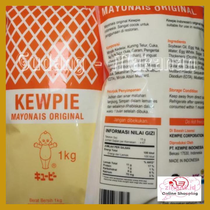 

4R6Ey46- Kewpie Original Mayonnaise 1 Kg, Best Mayo Japan, Kualitas Terbaik - Pack Standard R7Eye59-