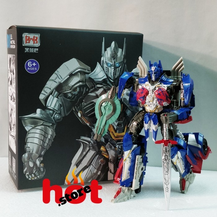Mainan Robot Optimus Prime BMB The Last Knight Transform Robot