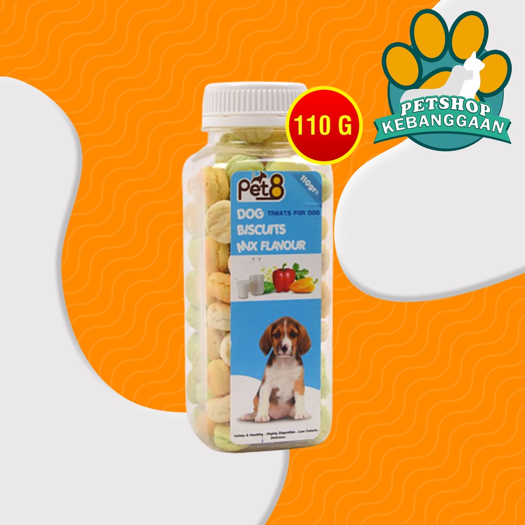 Dog Snack Biscuit Biskuit Cemilan Anjing Adult Puppy 110 Gram