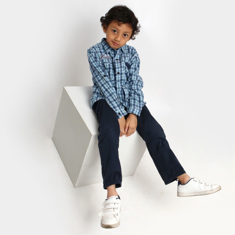 ALTON Kids Fresh Blue Flannel