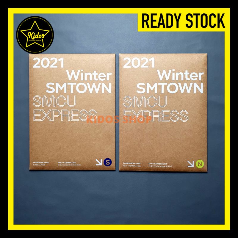 [UNSEALED] SMTOWN SMCU EXPRESS 2021 Winter - NCT DAYTIME PASS / NIGHTTIME PASS / SUPER JUNIOR Ver [A