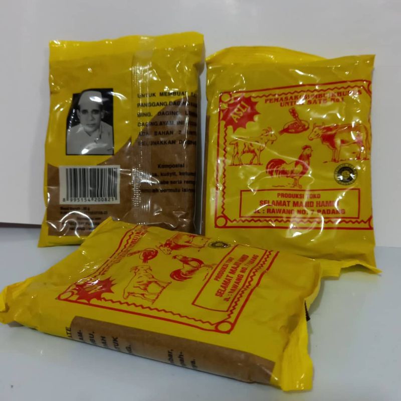 

Pemasak Bumbu Khusus Sate No.1 Selamat Majid Hamid 50 Gram