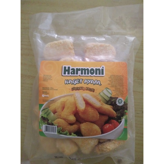 

Harmoni chicken nugget 250gr