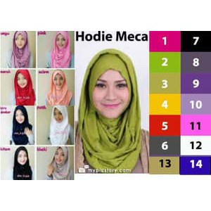 hijab jilbab Hoodie Instant Zaskia Mecca BRANDED