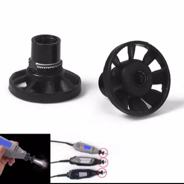 Holder Dremel Grinder Dust Blower Mesin Gerinda Grinder Mini Sparepart