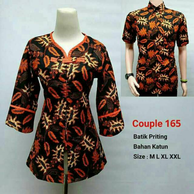 Couple batik