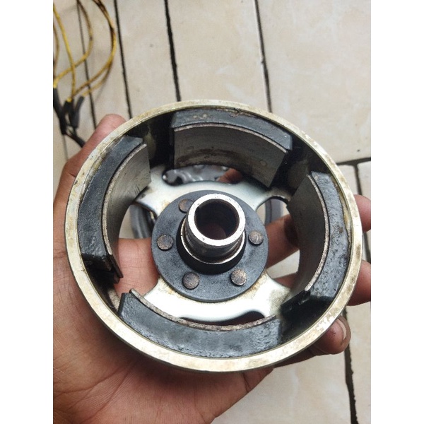 Pengapian platina  set v80 dobel stater original lepasan