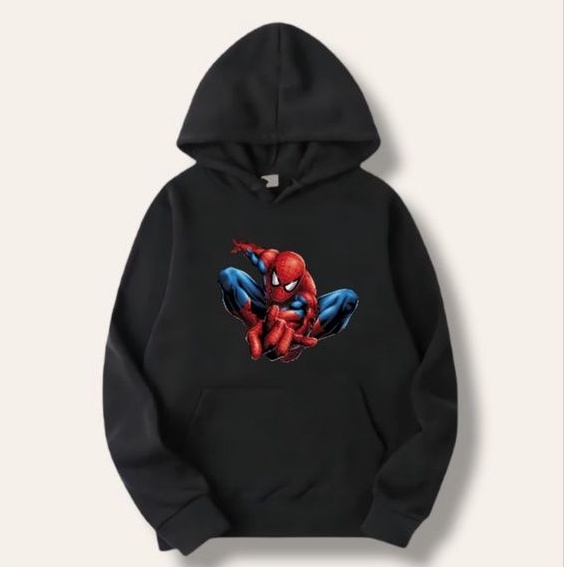 HOODIE ANAK SPIDERMAN HUDY HUDI JAKET SWEATER ANAK CEWEK COWOK LAKI LAKI PEREMPUAN HUDI ANAK KARAKTE