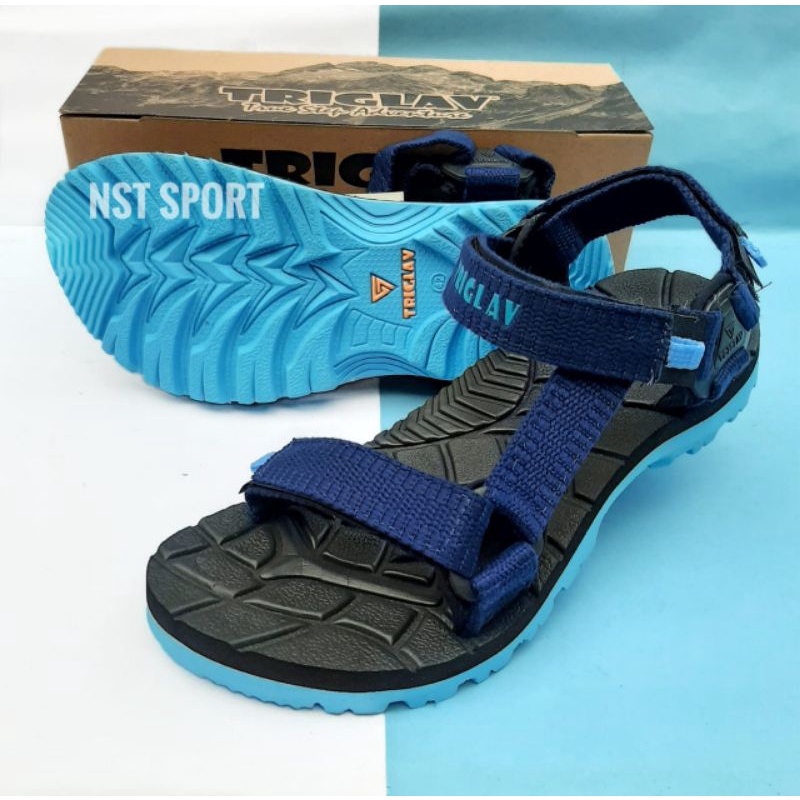 Sandal Triglav - Sandal Gunung Triglav Casual Pro Original - Sandal Outdoor - Sandal Pria Outdoor - Triglav