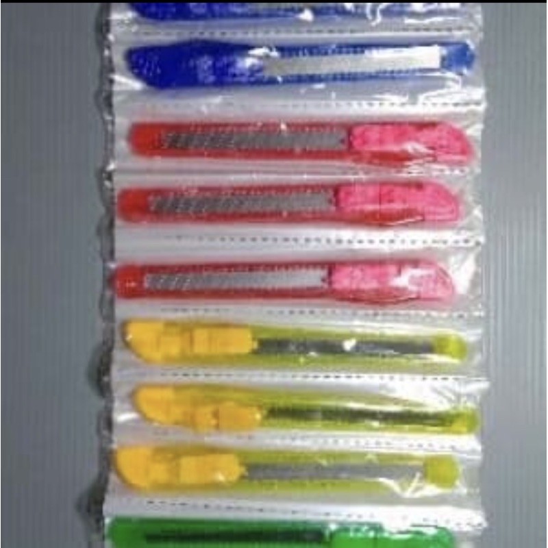 

CUTTER KECIL | PISAU CUTTER KECIL | SILET | CARTER | CUTTER RENCENG | CUTTER RENTENG