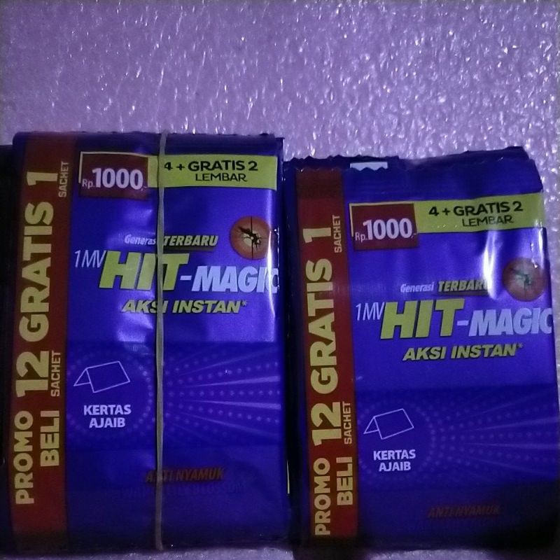 Promo Hit magic aksi instan 12sachet