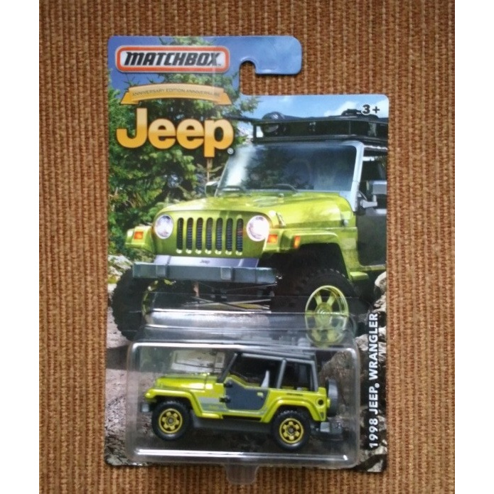 Matchbox Jeep Wrangler - Jeep Anniversary Edition