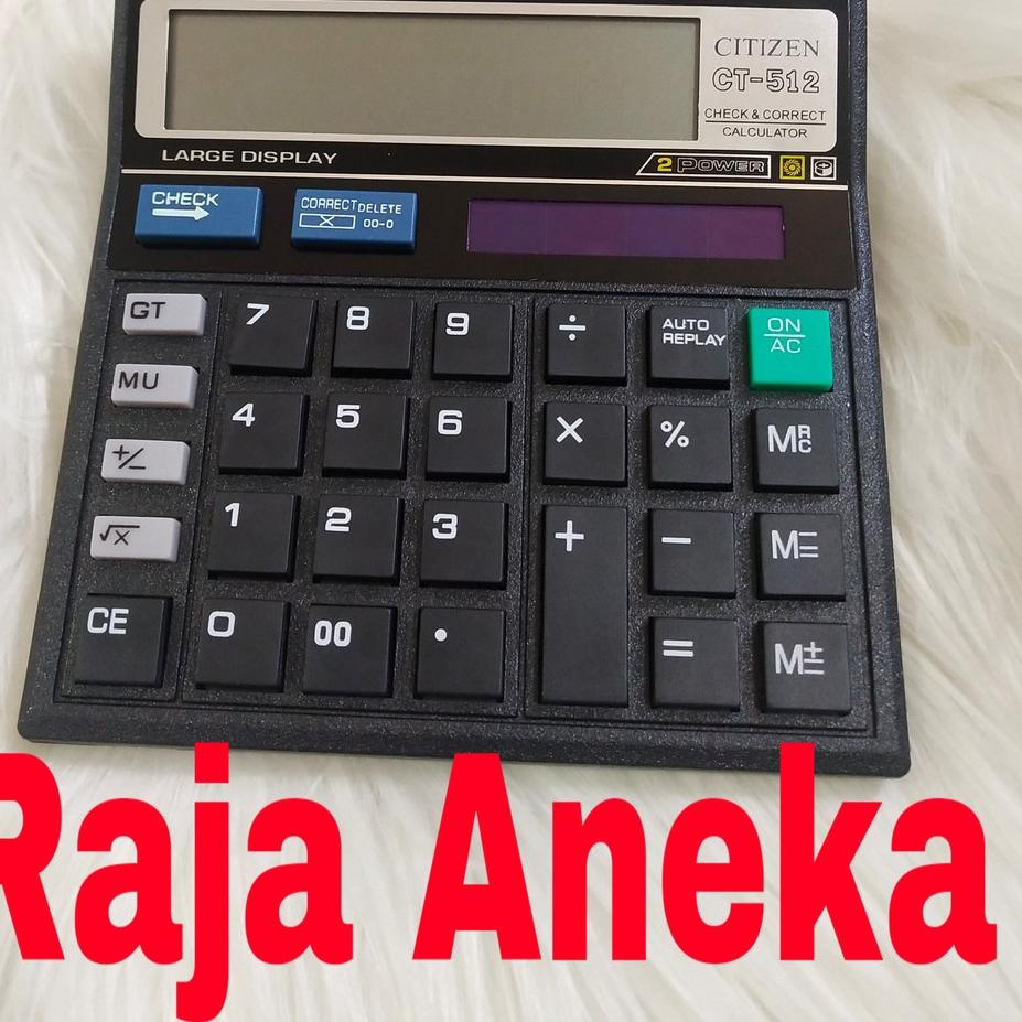 

10.10 Brand Kalkulator Calculator Citizen CT-512 12Digit CT 512 12 Digit