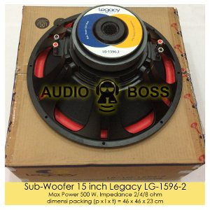 Speaker Subwoofer Sub woofer Sub woofer 15 inch Legacy LG 1596 2 LG 1596 2 500 Watt 500W