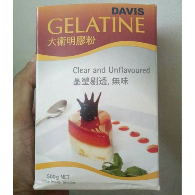 Davis Gelatine Made in New Zealand 500 gr