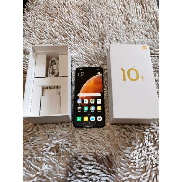 Mi 10T 5G Ram 8 128GB Fulset Garansi Resmi ada minus