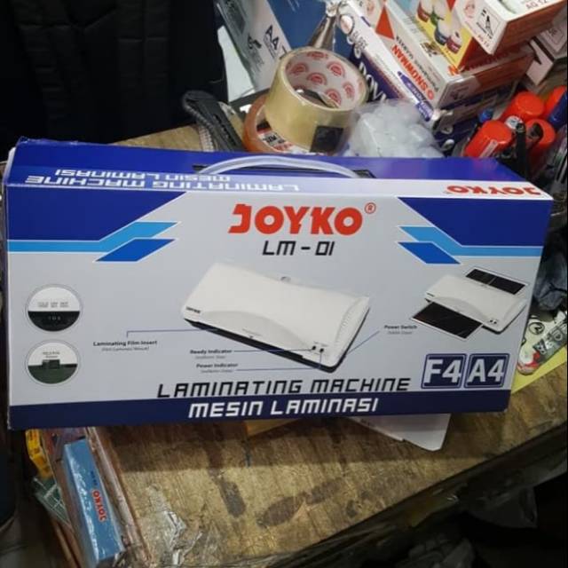 

laminating machine / mesin laminating Joyko LM 01 ukuran F4 Folio