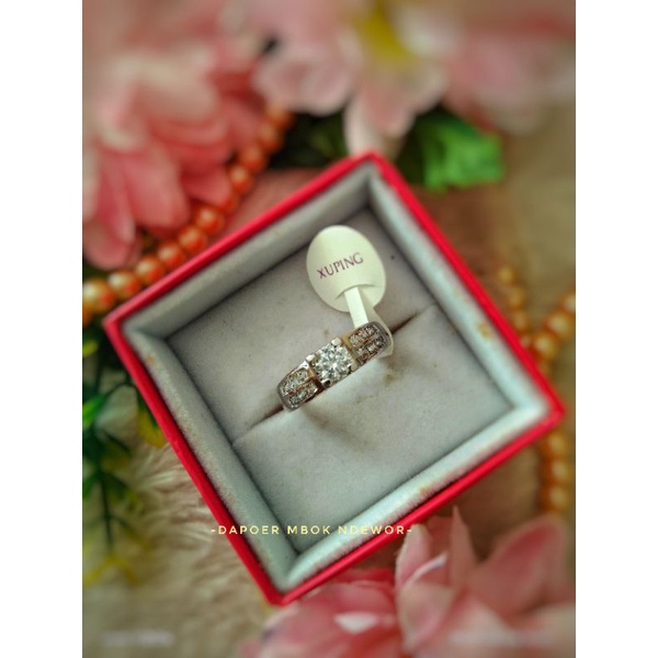 (COD) Cincin Xuping Mata Satu OSD Viral