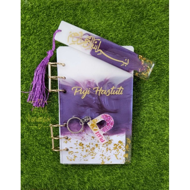 

( PRE ORDER ) Notebook Resin/ Resin Binder A6 Custom