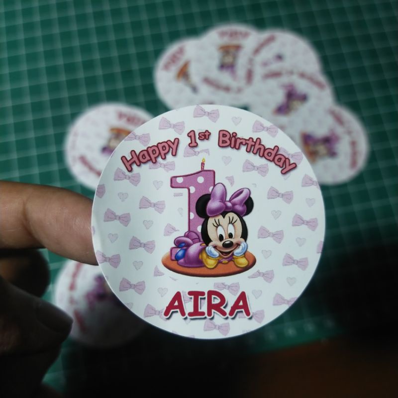 

Label Stiker Ulang tahun/Logo