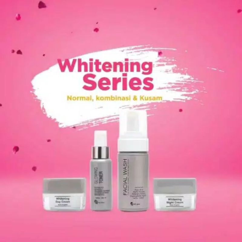 MS GLOW PAKET WHITENING SERIES paket glowing ms glow original