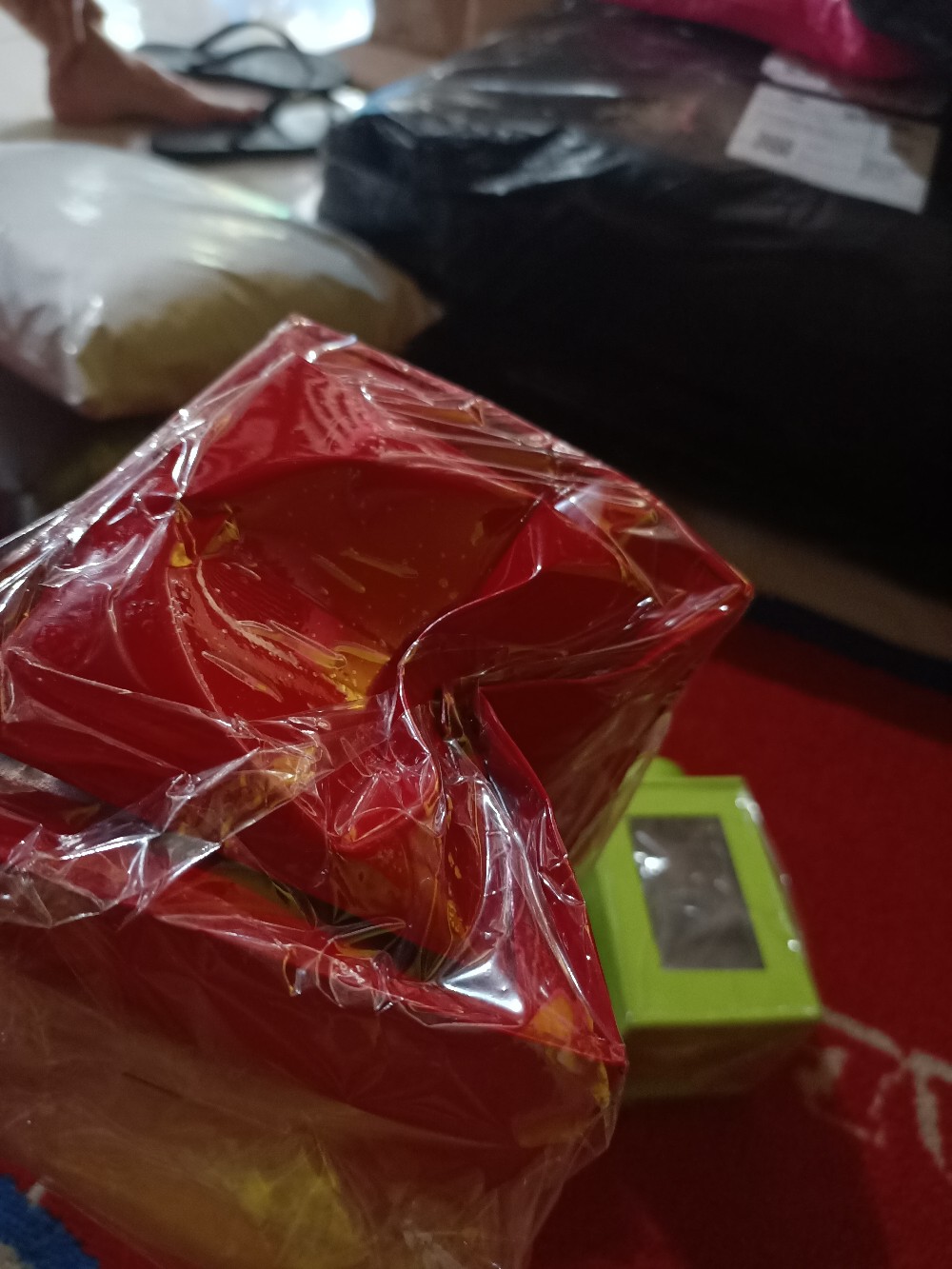 Kaleng Kerupuk Mini Ukuran 7 X 9 Cm