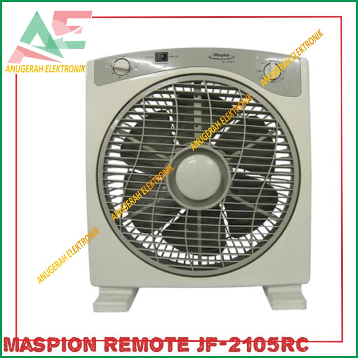 Kipas Angin kotak MASPION Box Fan Remote 12inch JF 2105RC - 2105 RC