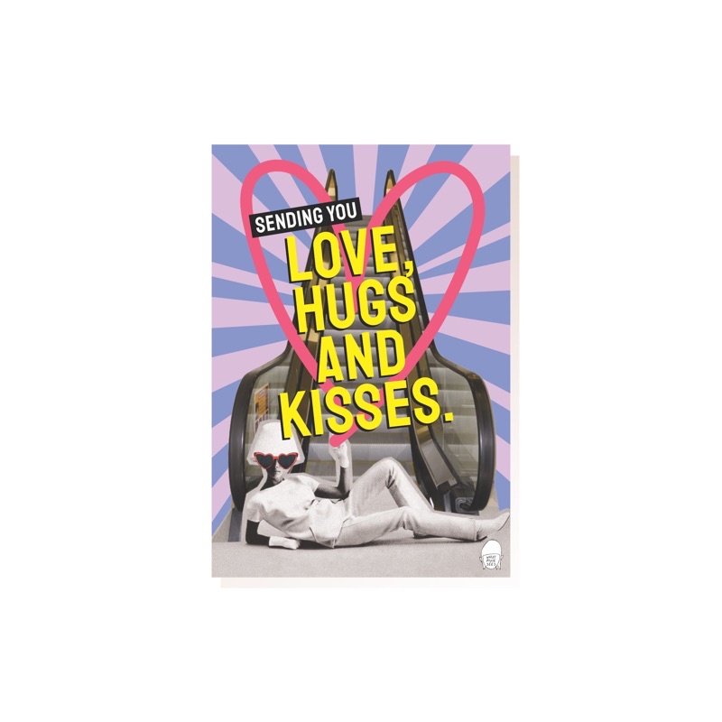 

WHATPIXIESEES - Postcard - Love, Hugs and Kisses