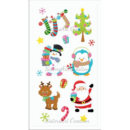 

Cutting Sticker Christmas 01