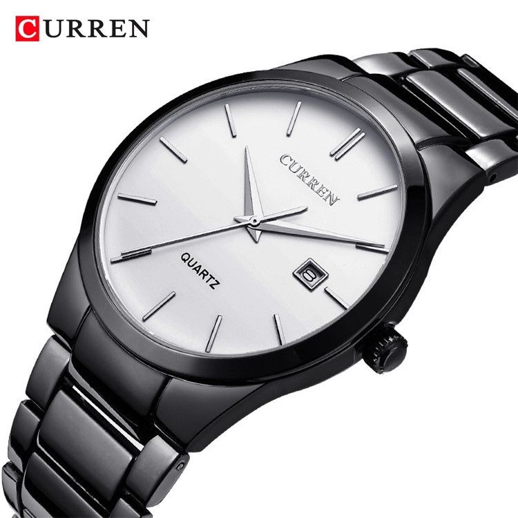 CURREN 8106 Jam Tangan Pria Analog Stainless Steel WK-SBY