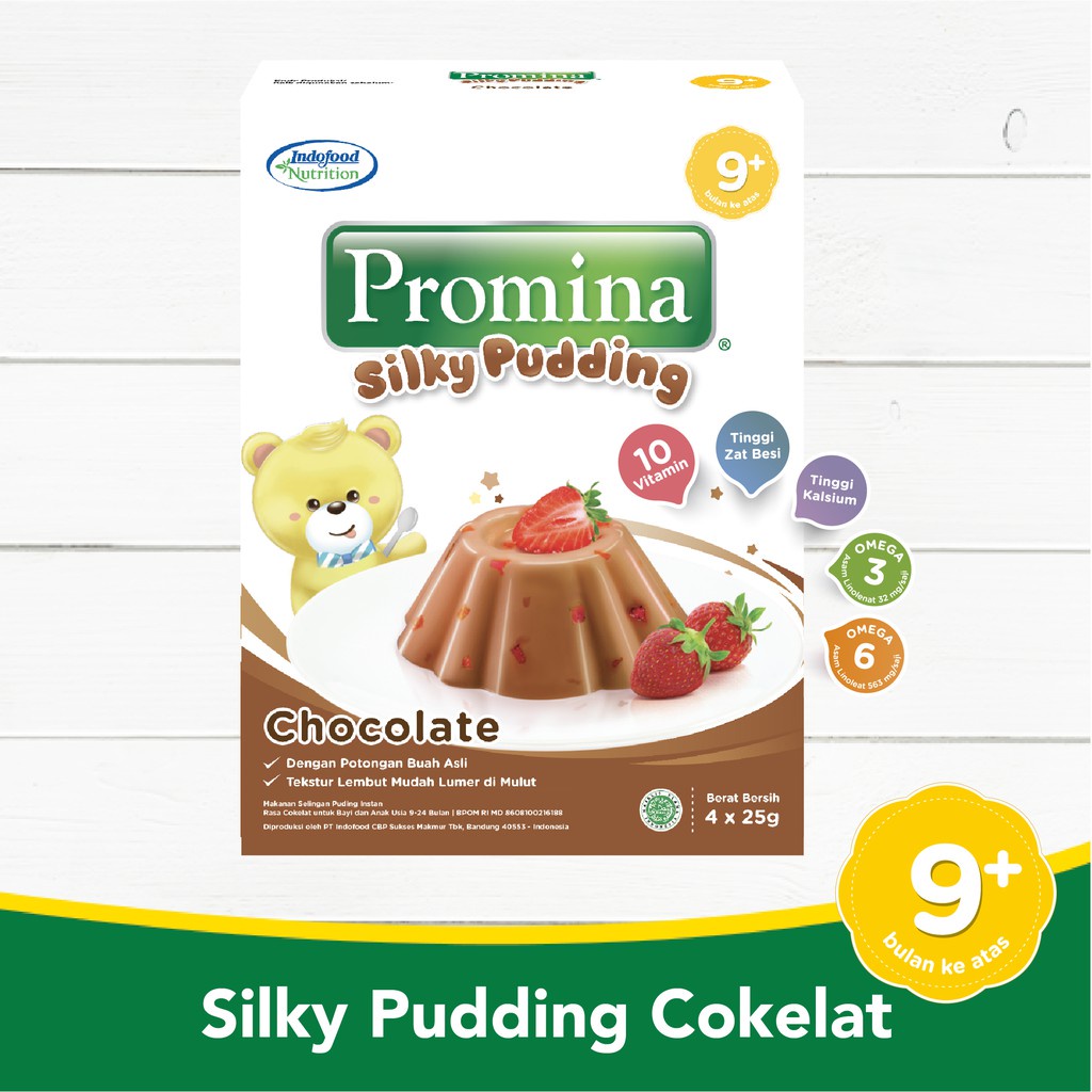 Promina Puding Coklat 100 g x 1 Pcs 9+bln