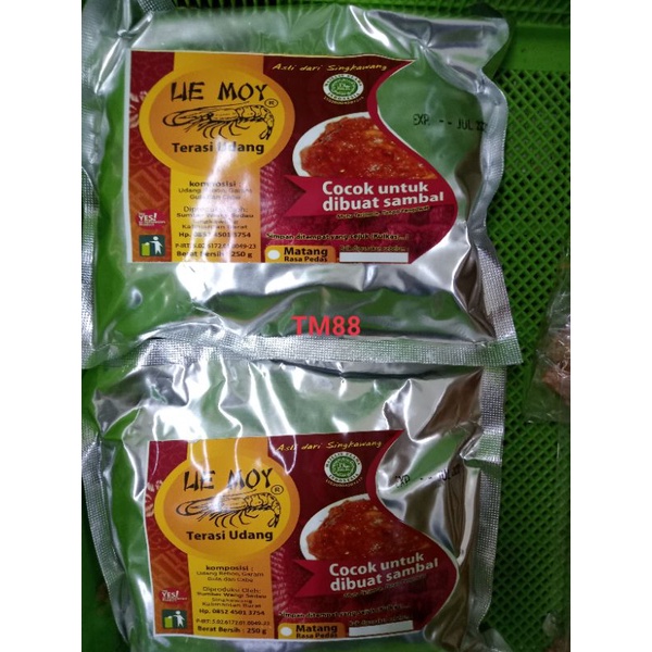 

TERASI UDANG LIE MOY KHAS KALIMANTAN